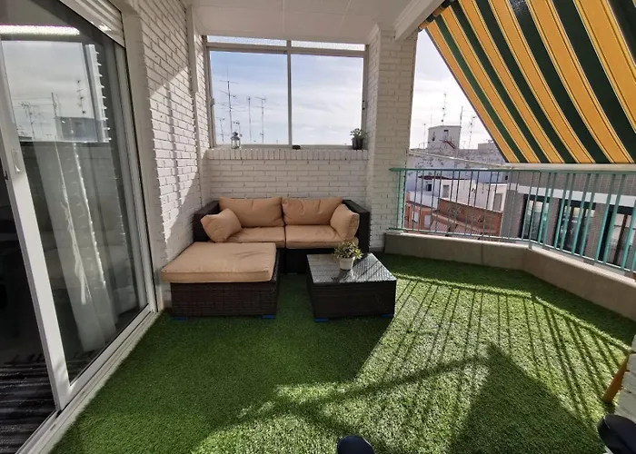 Atico Con Terraza En Centro Lägenhet Elche